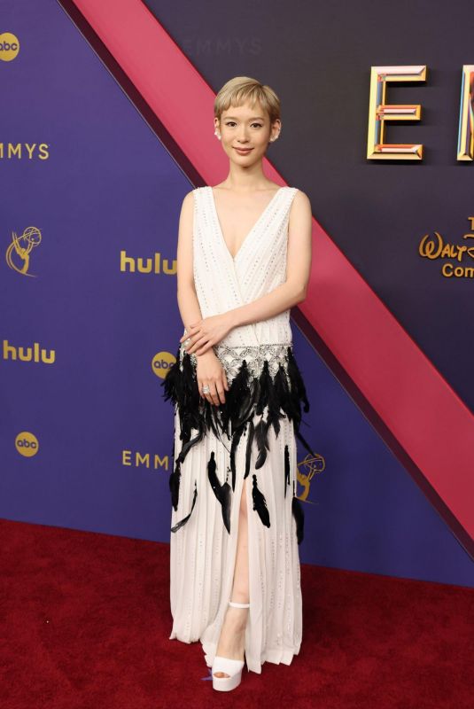 MOEKA HOSHI at 76th Emmy Awards at Peacock Theatre in Los Angeles 09/15/2024