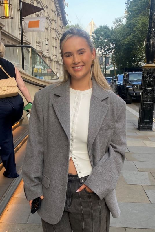 MOLLY MAE HAGUE Out Shopping in London 09/21/2024