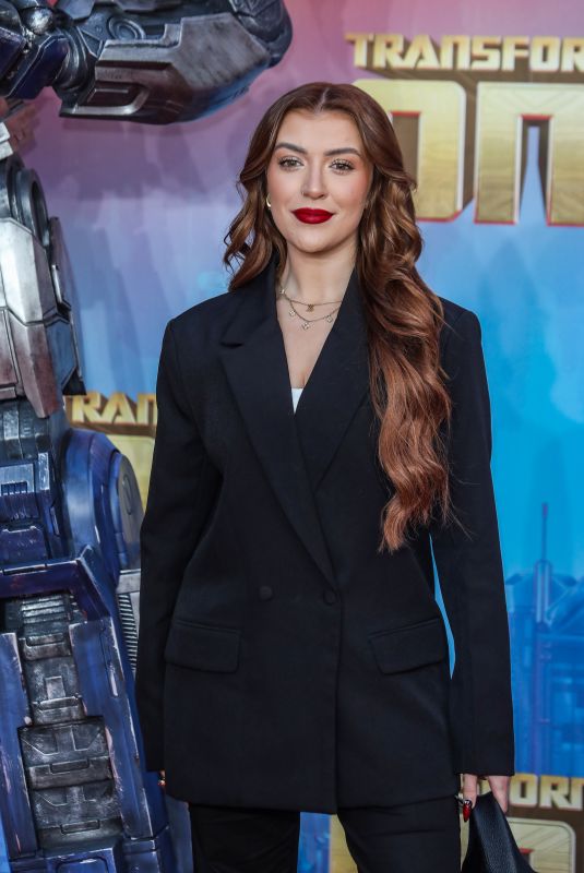 MOLLY MARSH at Transformers One Premiere at Cineworld Leicester Square in London 09/19/2024