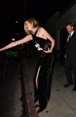 MOLLY MCNEARNY Leaves Horses Restaurant on Sunset Blvd in Hollywood 09/07/2024