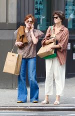 MOLLY RINGWALD Out with a Friend in New York 09/09/2024