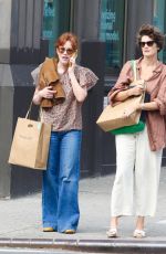 MOLLY RINGWALD Out with a Friend in New York 09/09/2024