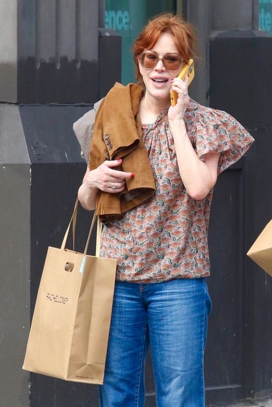 MOLLY RINGWALD Out with a Friend in New York 09/09/2024