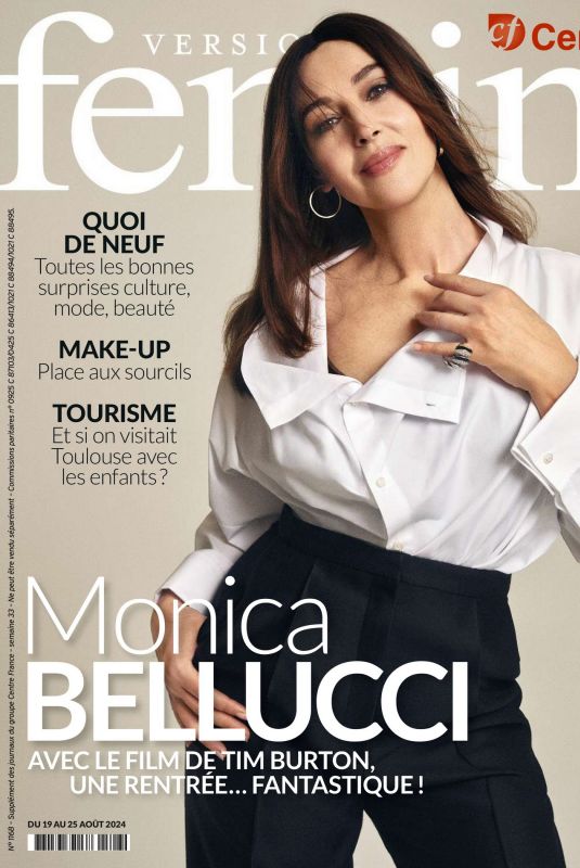 MONICA BELLUCCI in Version Femina, August 2024