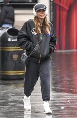 MYLEENE KLASS Arrives at Global Studios in London 09/27/2024