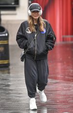 MYLEENE KLASS Arrives at Global Studios in London 09/27/2024