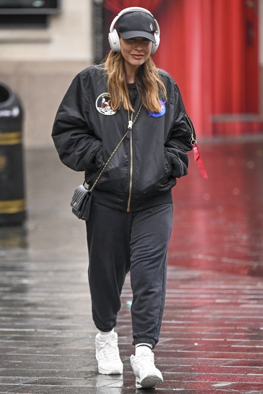 MYLEENE KLASS Arrives at Global Studios in London 09/27/2024