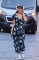 MYLEENE KLASS Arrives at Smooth Radio Studio in London 08/30/2024