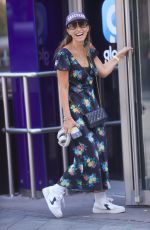 MYLEENE KLASS Arrives at Smooth Radio Studio in London 08/30/2024