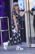MYLEENE KLASS Arrives at Smooth Radio Studio in London 08/30/2024