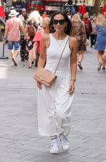 MYLEENE KLASS Leaves Smooth Radio in London 08/29/2024