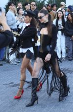 NADIA MEDVEDCHUK and VERONIKA MOLNAR Arrives at Tommy Hilfiger Fsahion Show in New York 09/08/2024