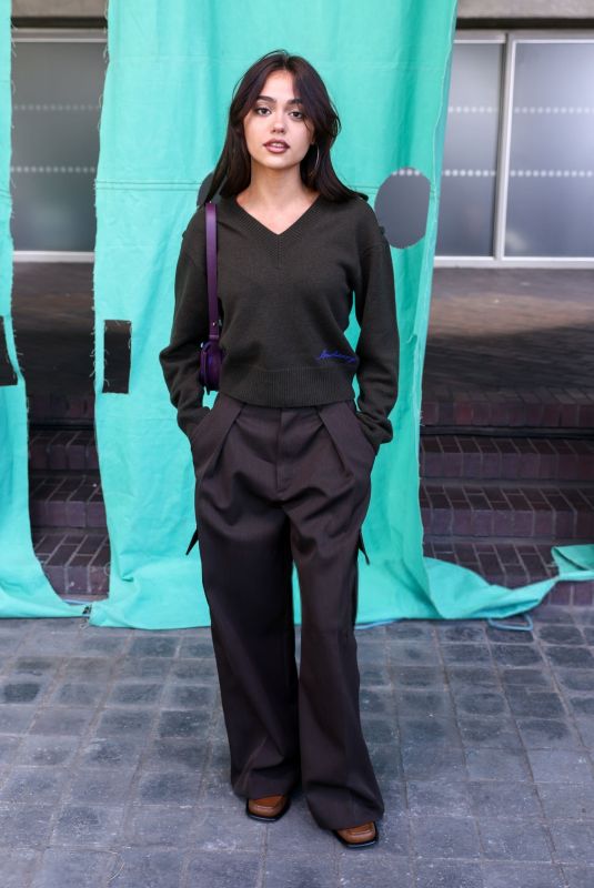 NAILEA DEVORA at Burberry Summer 2025 Show at London Fashion Week 09/16/2024
