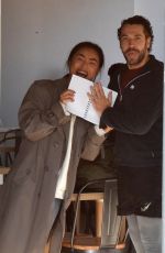 NANCY XU and Shayne Ward Take a Coffee Break in Wilmslow 09/17/2024