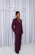 NAOMI ACKIE at Ferragamo Show at Milan Fashion Week 09/21/2024
