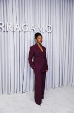 NAOMI ACKIE at Ferragamo Show at Milan Fashion Week 09/21/2024