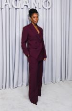 NAOMI ACKIE at Ferragamo Show at Milan Fashion Week 09/21/2024