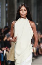 NAOMI CAMPBELL Walks Runway at Tod