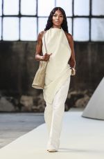 NAOMI CAMPBELL Walks Runway at Tod