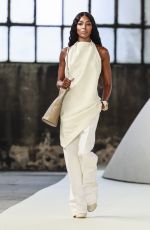 NAOMI CAMPBELL Walks Runway at Tod