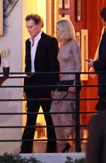 NAOMI WATTS and Billy Crudup Leaves Vanity Fair Emmy Party at Sunset Tower Hotel in West Hollywood 09/14/2024