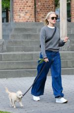 NAOMI WATTS Out with Her Dog along Hudson River Park in New York 09/08/2024