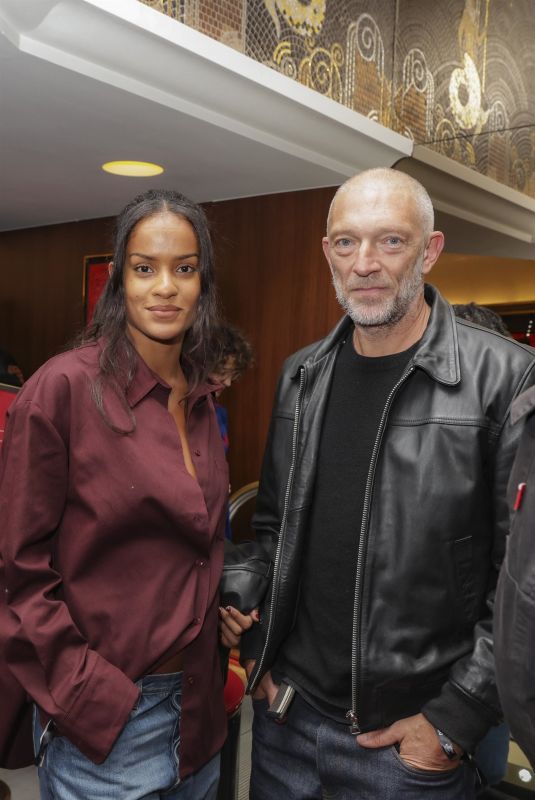 NARAH BAPTISTA and Vincent Cassel Dj Mehdi: Made in France Series Preview at Grand Rex in Paris 09/11/2024