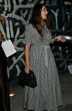 NASIM PEDRAD Leaves a Dinner with Friends at Craig