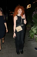 NATAHSA LYONNE Arrives for Dinner at Chelsea Hotel in New York 09/17/2024