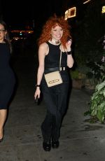 NATAHSA LYONNE Arrives for Dinner at Chelsea Hotel in New York 09/17/2024