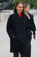NATALIE PORTMAN Arrives to Presented LVMH Awards at Louis Vuitton Foundation in Paris 09/10/2024