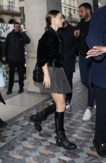 NATALIE PORTMAN Leaves Dior Show at Paris Fashion Week 09/24/2024