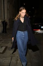 NATALIE PORTMAN Leaves LVMH Private Party in Paris 09/10/2024