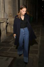 NATALIE PORTMAN Leaves LVMH Private Party in Paris 09/10/2024