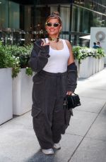 NELLY FURTADO Leaves Z100 Studios in New York 09/19/2024