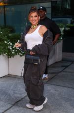 NELLY FURTADO Leaves Z100 Studios in New York 09/19/2024