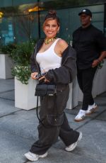 NELLY FURTADO Leaves Z100 Studios in New York 09/19/2024