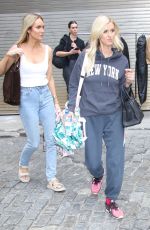 NICKY HILTON Leaves Spring Studios at New York Fashion Week 09/06/2024