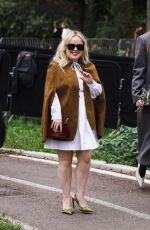 NICOLA COUGHLAN Arrives at Gucci Show at Milan Fashion Week 09/20/2024