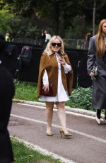 NICOLA COUGHLAN Arrives at Gucci Show at Milan Fashion Week 09/20/2024