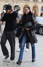 NICOLA PELTZ and Brooklyn Beckham Arrives at The Ritz in Paris 09/24/2024