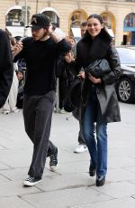 NICOLA PELTZ and Brooklyn Beckham Arrives at The Ritz in Paris 09/24/2024