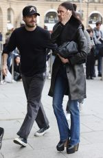 NICOLA PELTZ and Brooklyn Beckham Arrives at The Ritz in Paris 09/24/2024