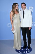 NICOLE KIMPEL and Antonio Banderas at AmfAR Gala at 81st Venice Film Festival 09/01/2024