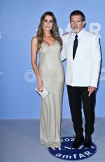 NICOLE KIMPEL and Antonio Banderas at AmfAR Gala at 81st Venice Film Festival 09/01/2024