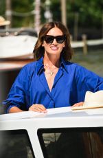 NIEVES ALVAREZ Arrives at Hotel Excelsior at 81st Venice Film Festival 09/03/2024