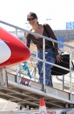 NIKKI BELLA Catches a Private Flight Out of Oakland 08/31/2024