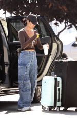 NIKKI BELLA Catches a Private Flight Out of Oakland 08/31/2024
