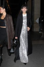 NINA DOBREV Night Out with Friends at Hotel Costes at Paris Fashion Week 09/28/2024