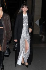 NINA DOBREV Night Out with Friends at Hotel Costes at Paris Fashion Week 09/28/2024